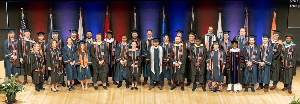 student veteran 2024 graduation group photo