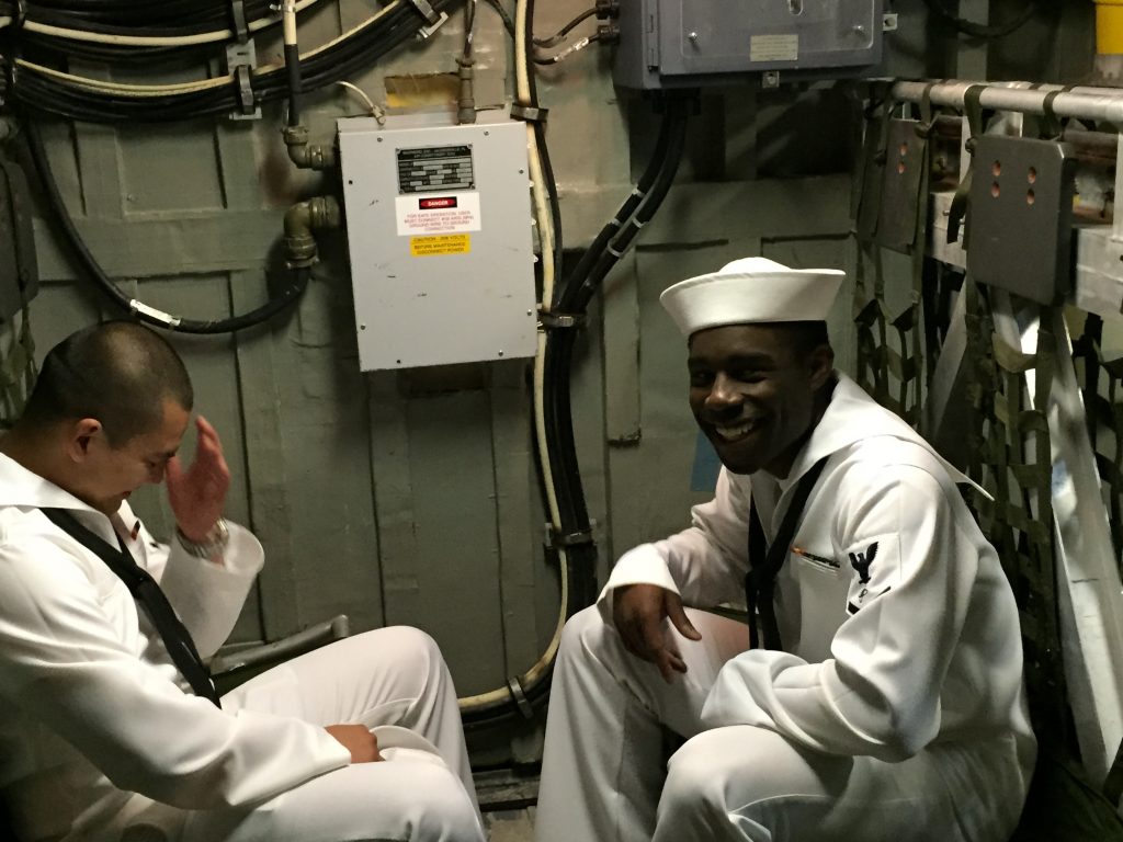 savion pollard in submarine.