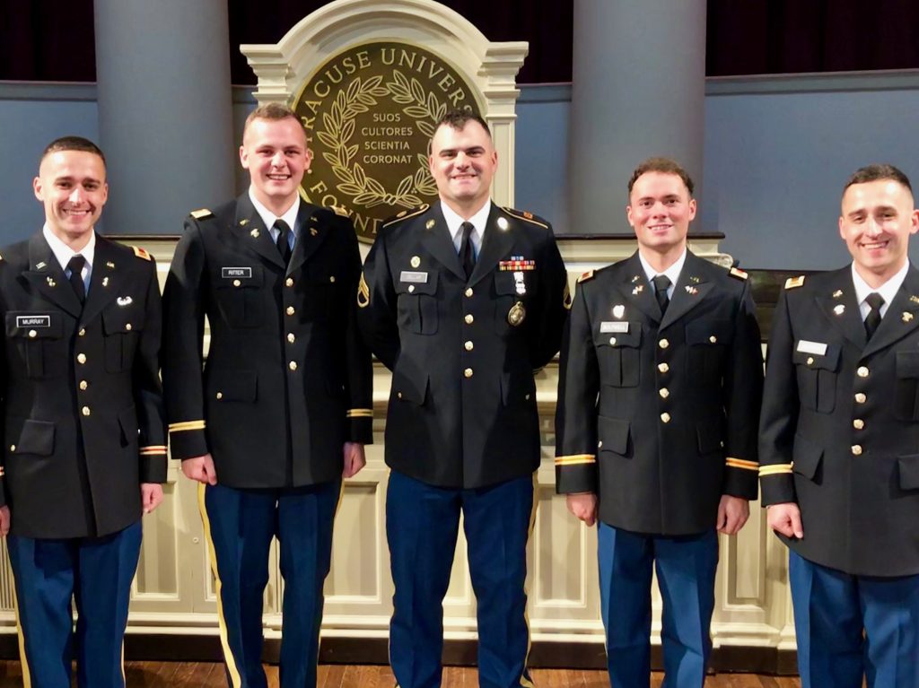 Andrew Zeller at commissioning for SU.