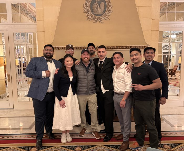 Natcon 2026 group photo of student veterans.