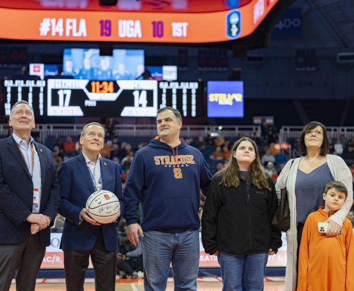Andrew Zellar with his family