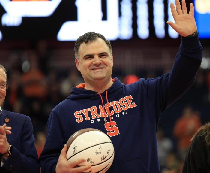 Andrew Zellar at the dome for hometown hero.