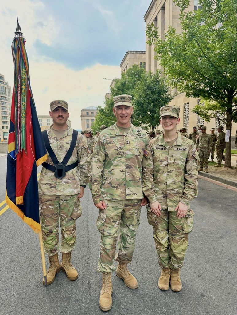 Katherine Whitson national guard photo