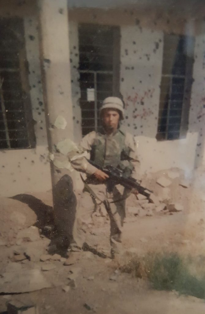 nick hardy in iraq.
