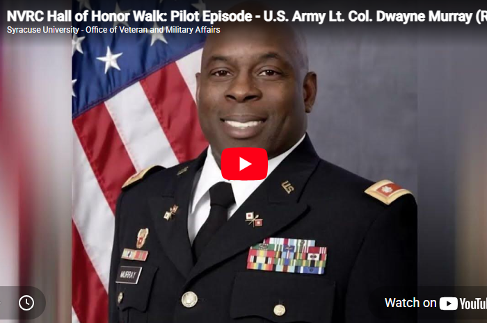 Dwayne Murray in uniform