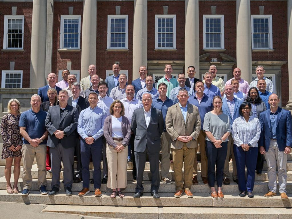 Group photo of the maxwell security management class